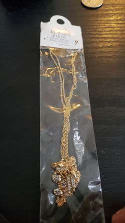 Musical Note Necklace.