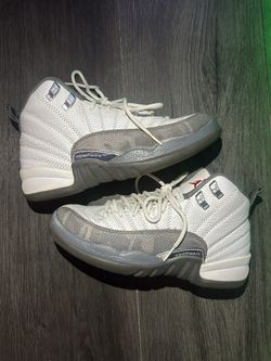 Size 6.5y / Womens 8 - Nike Air Jordan 12 Retro Dark Grey 
