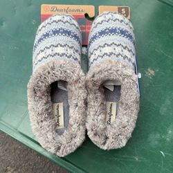 Dearfoams Memory Foam Slippers