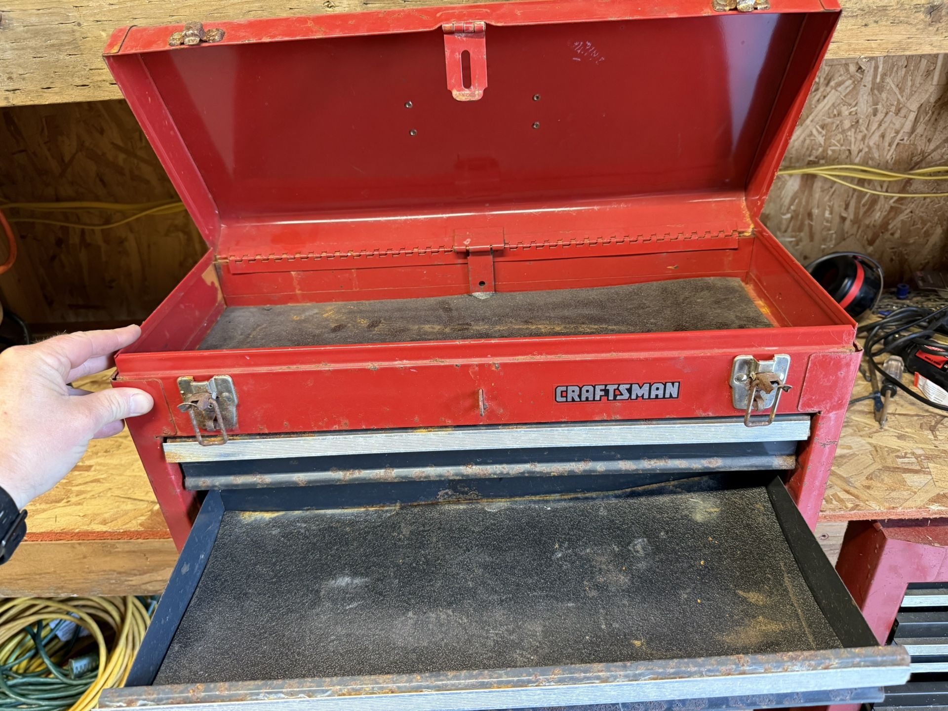 Craftsman 3 Drawer Metal Tool Box