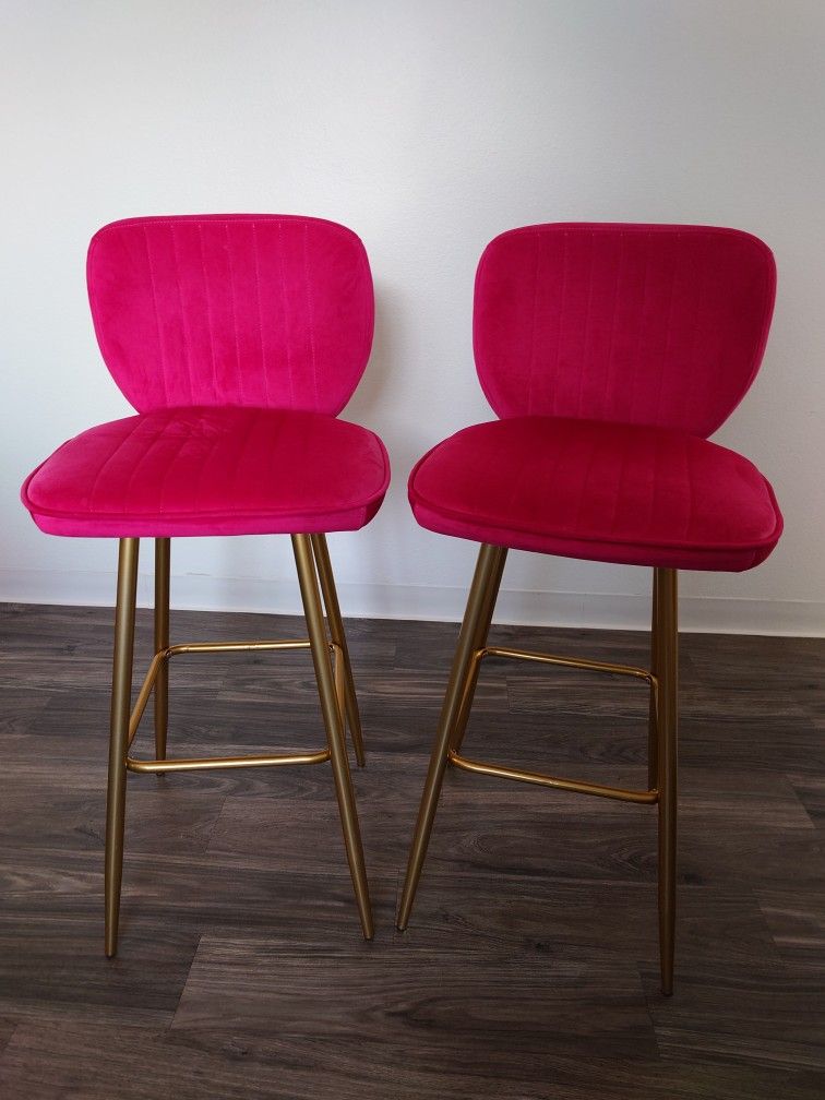 Pink Bar Stools