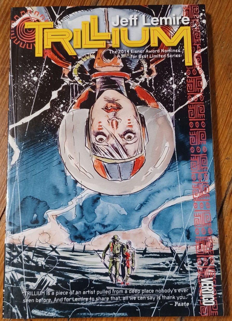 Trillium Comic Book 2014 Eisner Award Vertigo Deep Space Fantasy