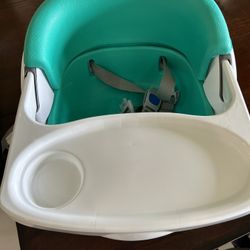 Booster Seat for Dining Table with Removable Tray