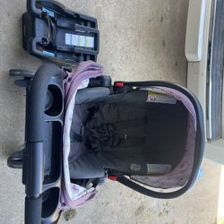 Graco Car seat , Stroller & Base 