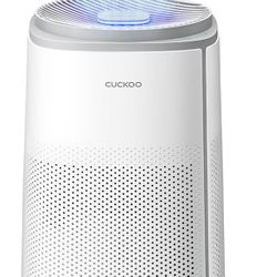 CUCKOO True HEPA Air Purifier for Large Room Up to 2,256 sq. ft., Advanced 5-Stage Filter with UV-C Light and Activated Carbon, Air Purifiers for Home