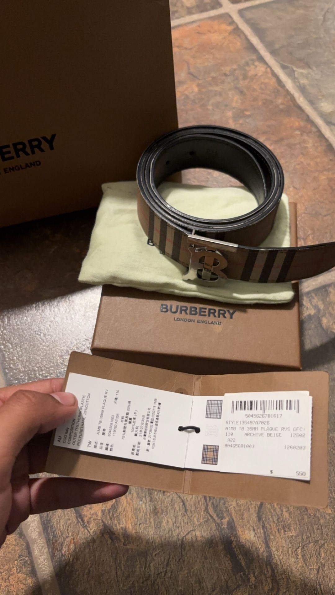 Burberry Belt