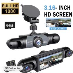 4 Channel Car Dash Cam