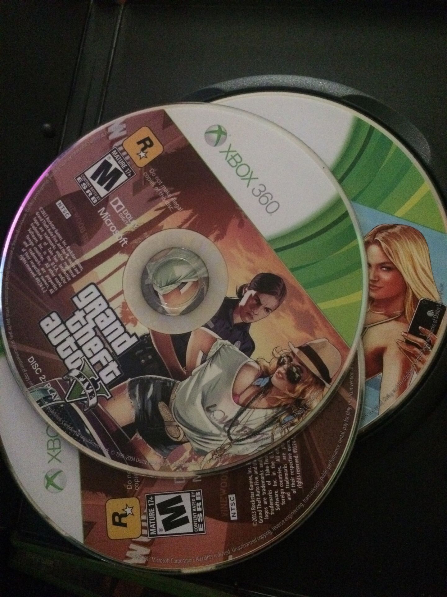 xbox 360 gta 5 but its in a madden case