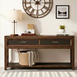 Brand new in box beautiful timeless console table