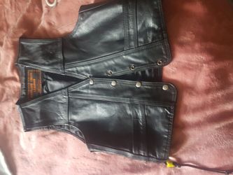 Antelope Creek Leather vest