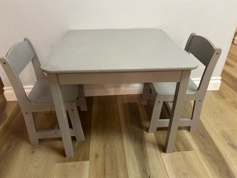 Toddler table with chairs