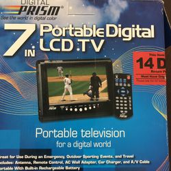7 Inch LCD Portable TV