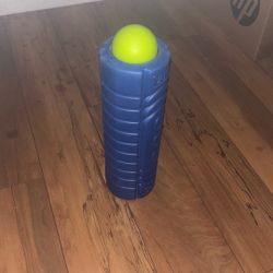 Go Fit Foam Roller With Massage Ball