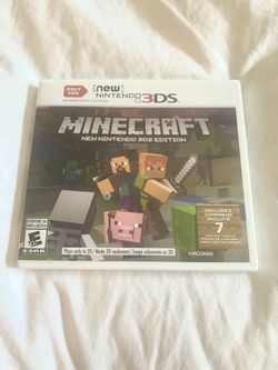 Minecraft Nintendo 3DS Game