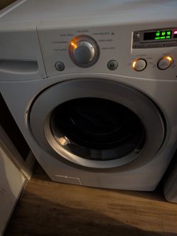 Used LG front loader washer