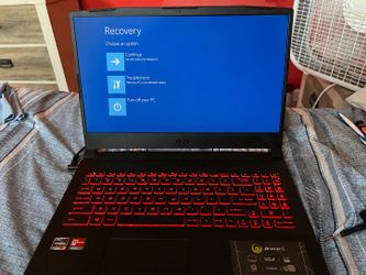 MSI Bravo 15 B5DD-085US “read description”