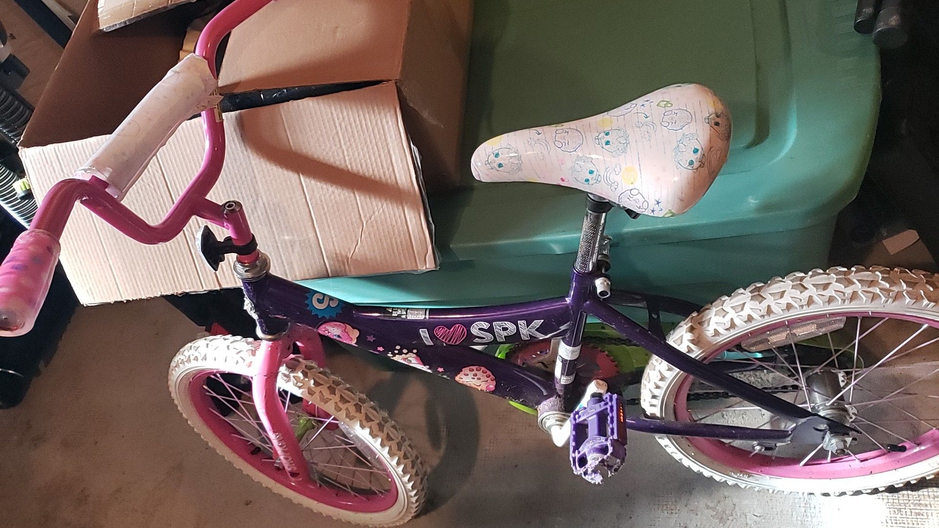 Girl bike