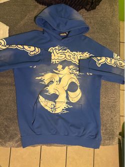 Blue hellstar hoodie