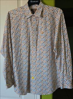 Men Ariat Western Shirt