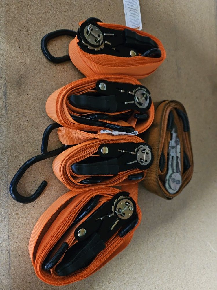Haul-Master Ratcheting Tie-Down Straps