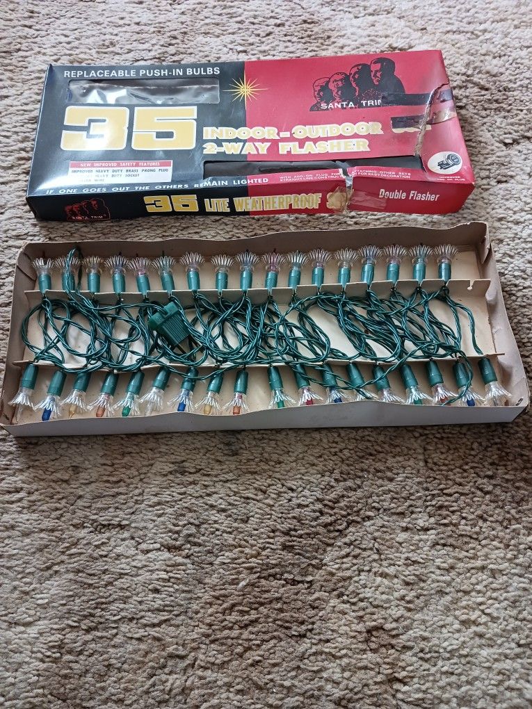 Vintage Christmas Lights