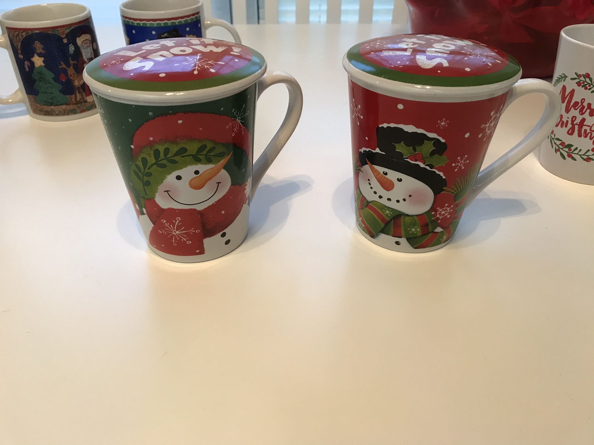 Mug Set—Winter/Christmas/holiday