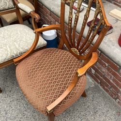 Henredon dining table and chairs