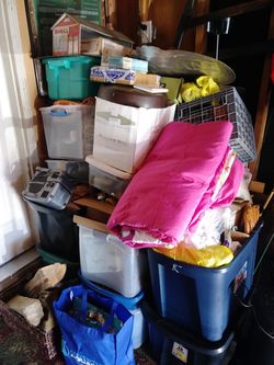 Garage pick. Cleaning out