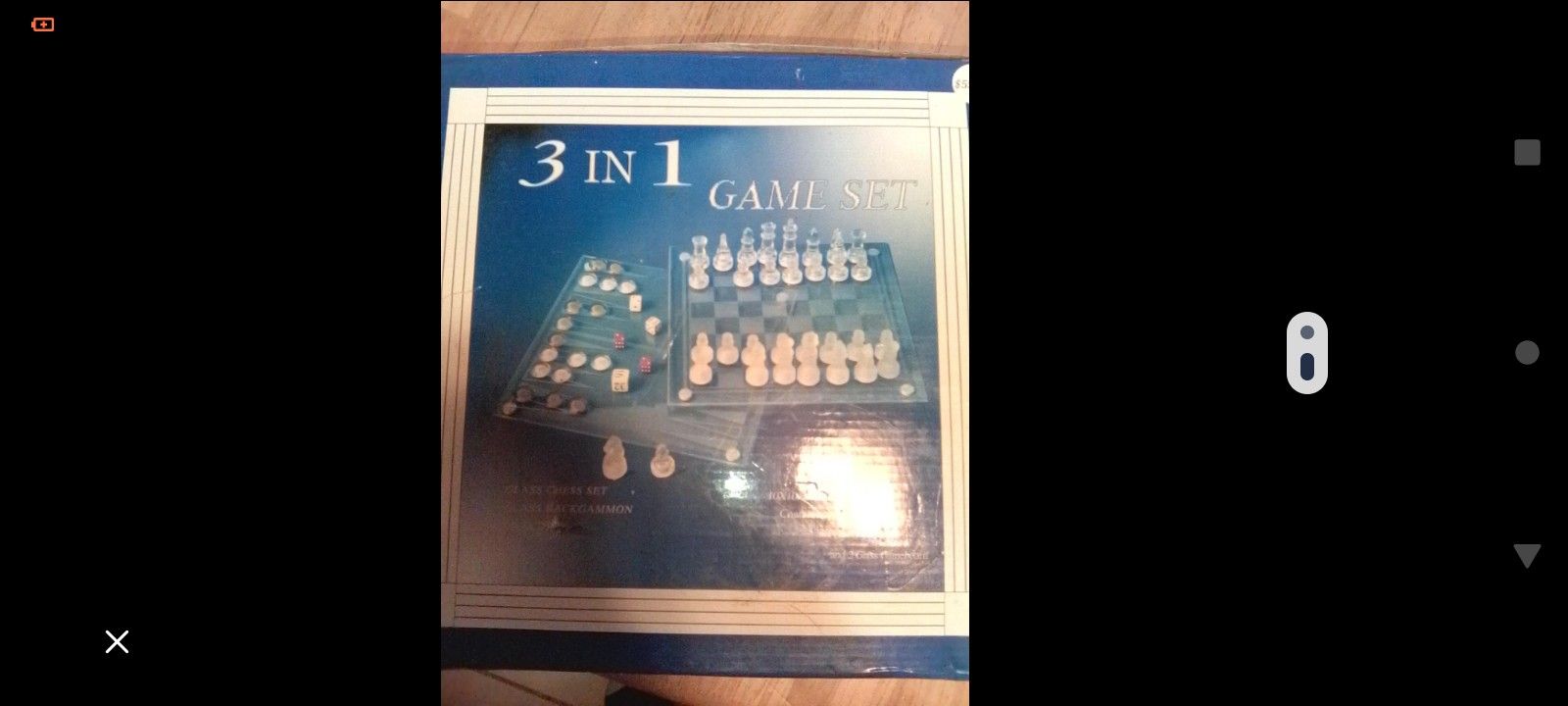 Glass Chess Board With Pieces