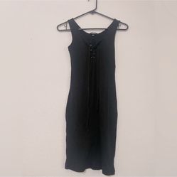 Ambiance Black Tank Top Dress