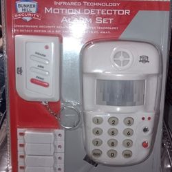 The Bunker Hill Security Motion Detector Alarm Set