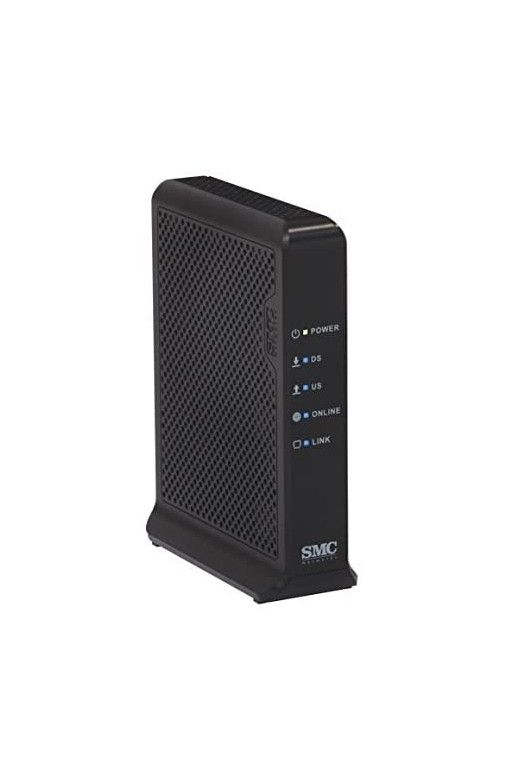 SMC Networks D3CM1604 Modem (DOCSIS 3.0, 16x4 Channel Bonding) Approved for Time Warner Cable, Charter, Cox, Spectrum