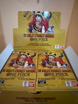 One Piece Card Game OP17 The World’s Strongest Booster Packs