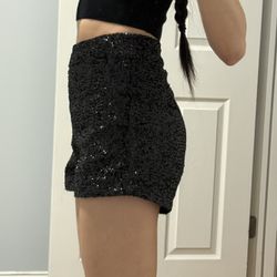 Sequin Shorts S