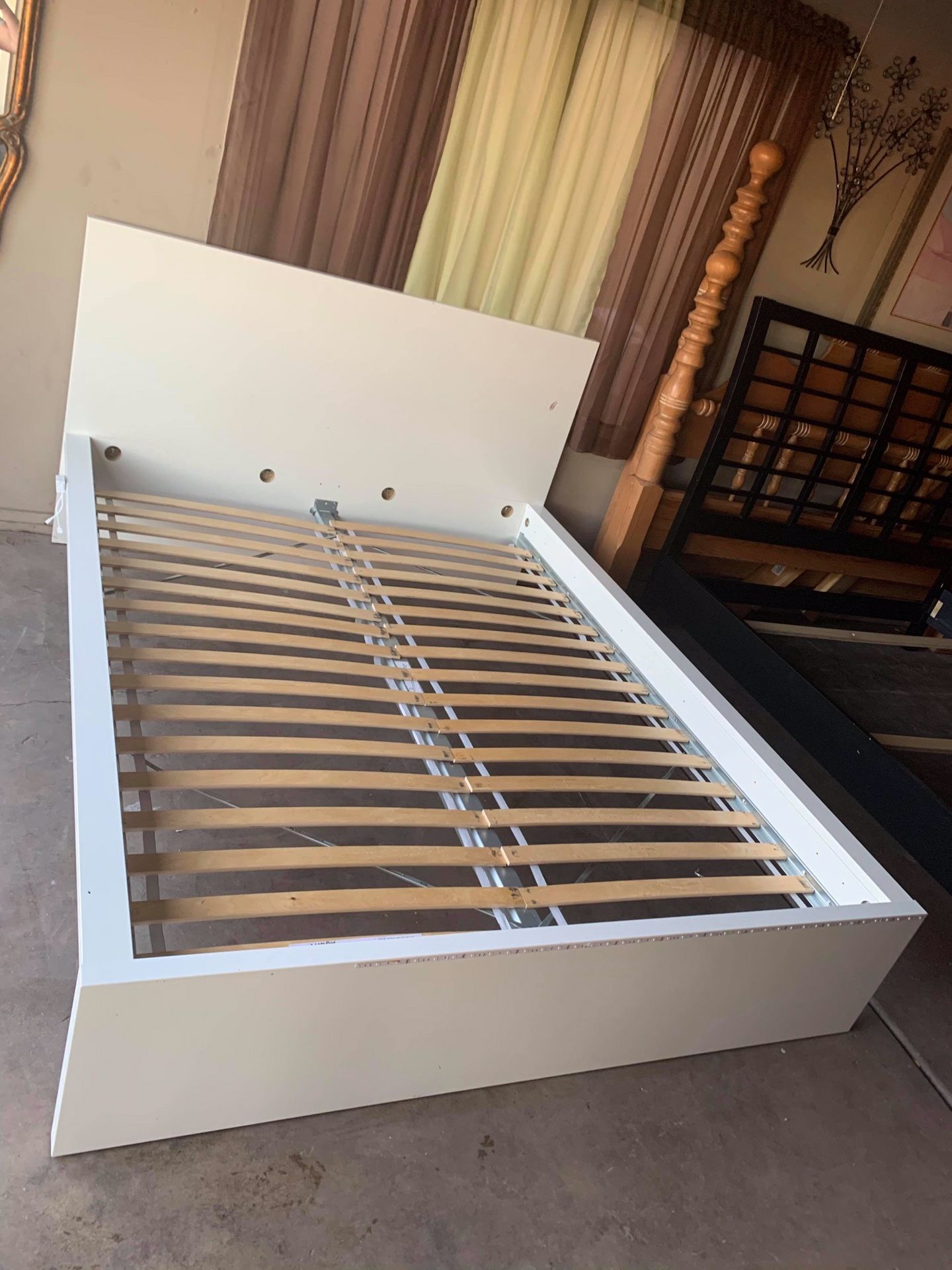 Queen bed frame