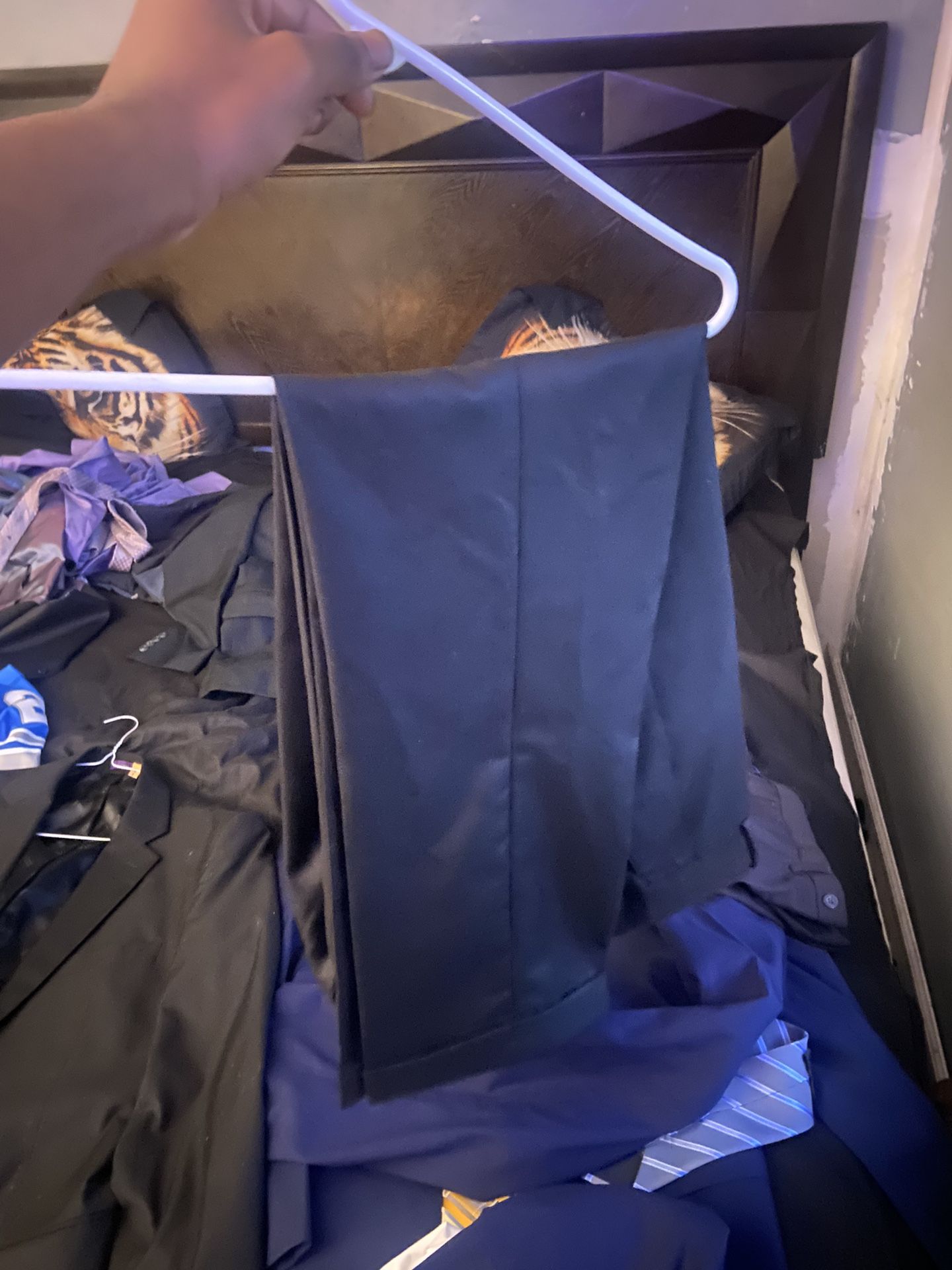 dress pants and coat