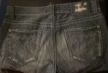 Mek Denim Blue Jeans 36x34