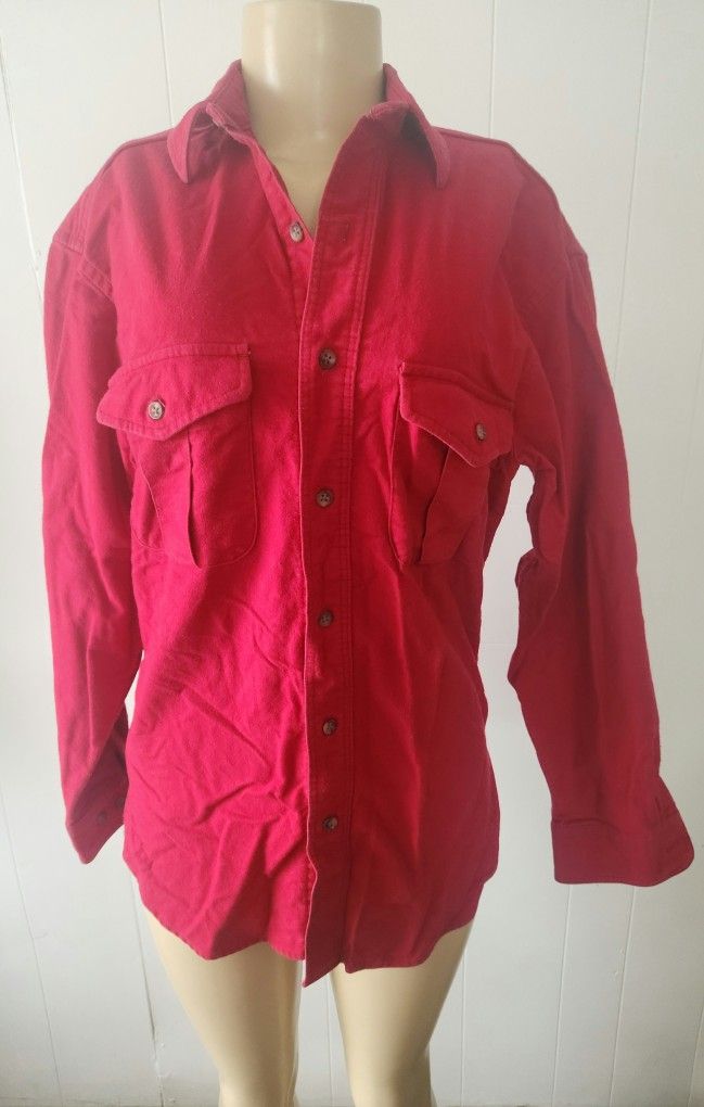 Vintage Red Eddie Bower Top