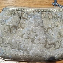 Authentic Coach Wristlets  NEW