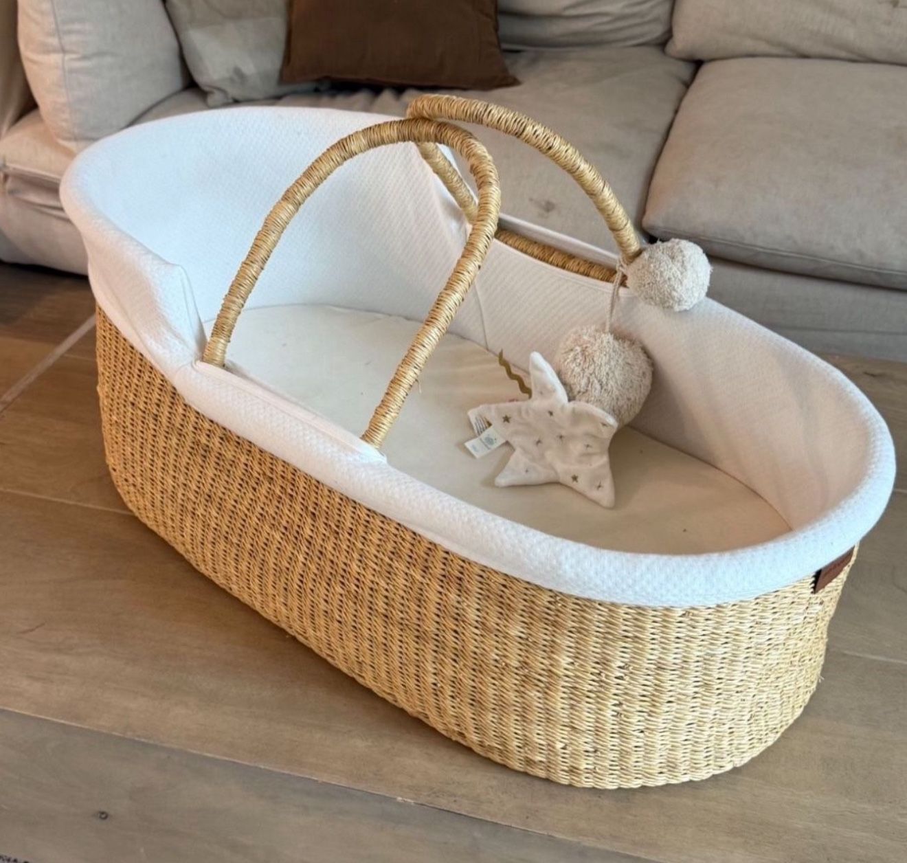 Moses Basket Newborn To 9 Months Old Baby Bassinet