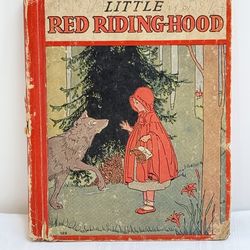 Vintage 1936 Edition of Little Red Riding Hood, Published by Rand McNally & Company
