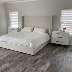 Upholstered King Bed