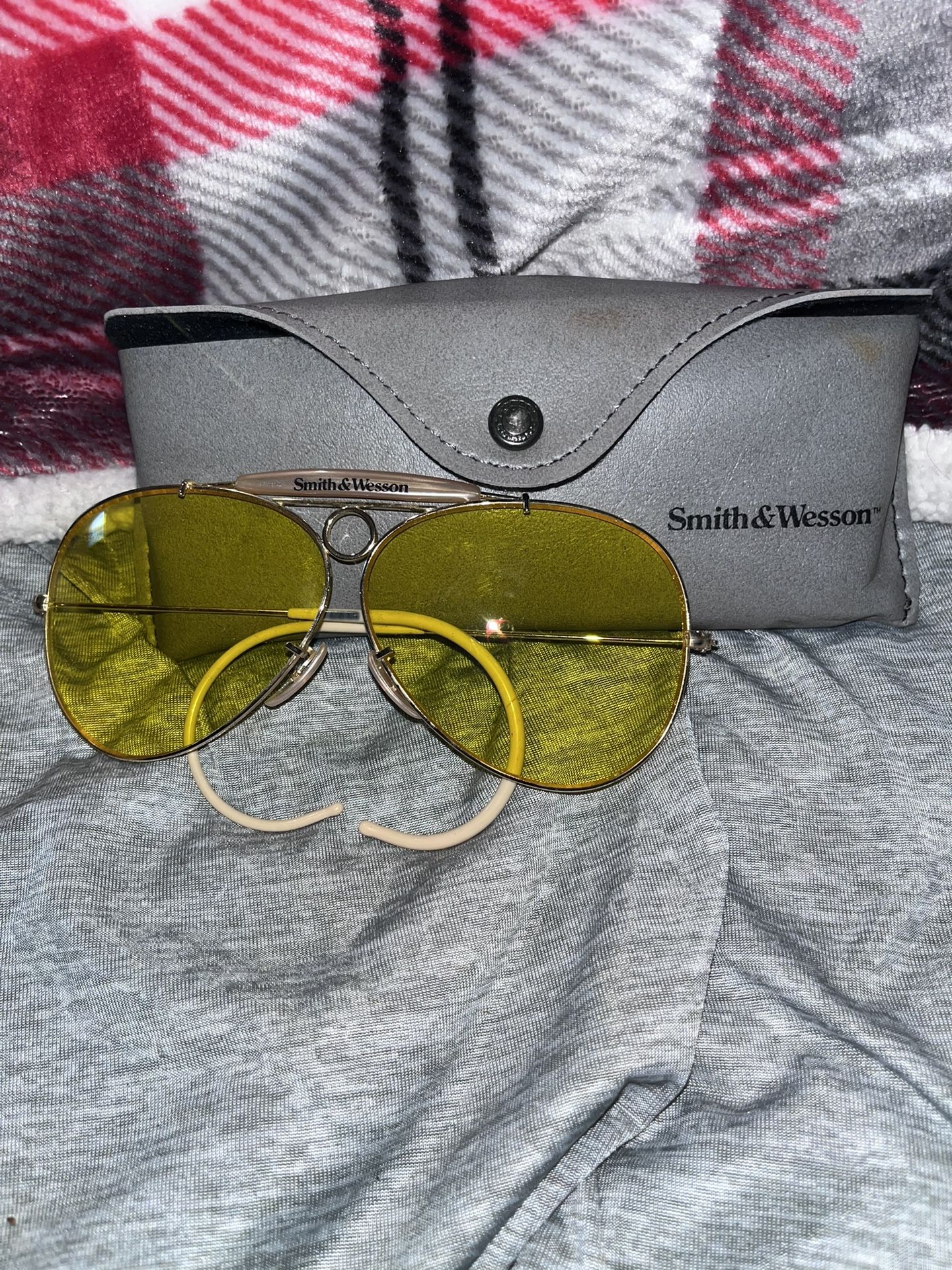 Vintage S&W Aviator Sunglasses