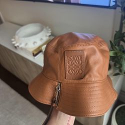 Loewe Women's Tan and Brown Hat
