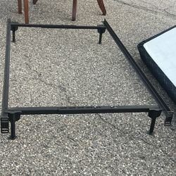 Bed frame can be adjusted from twin to king size. 3 available