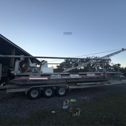 Work Barge Crane Marine