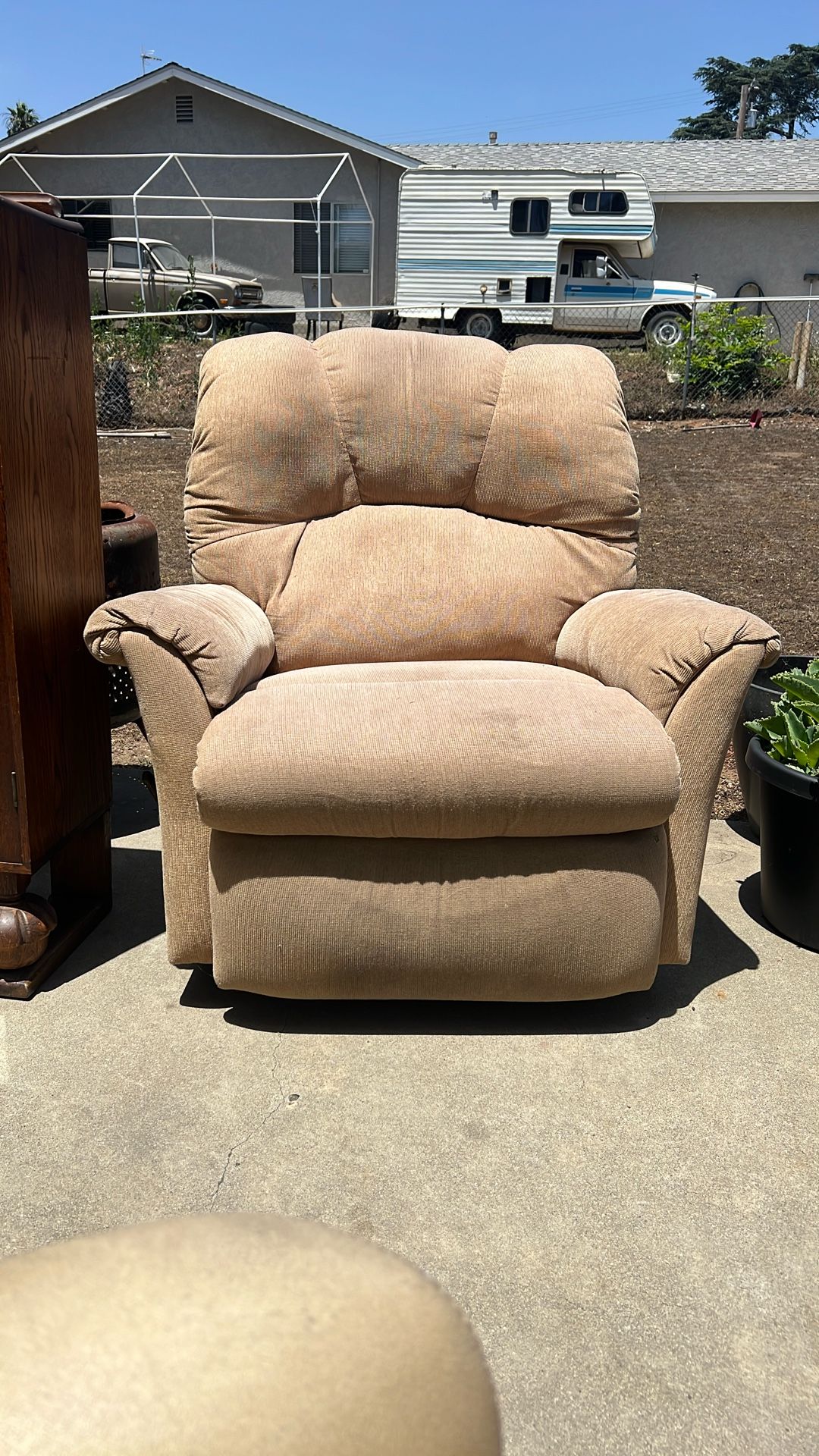 La-Z-Boy Corduroy Recliner