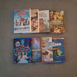 Lot Of 8 Disney DVDs