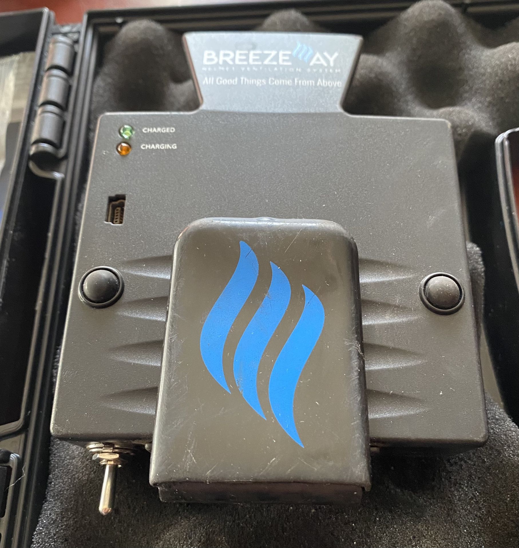 Breezeway Welding Helmet Ventilation System