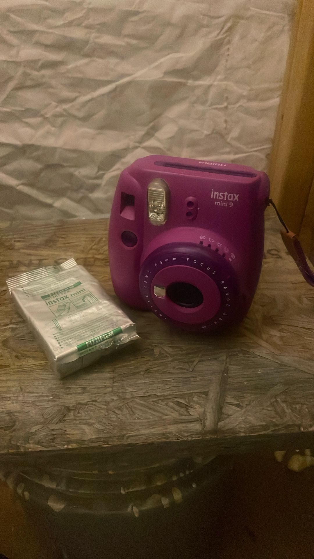 Instax mini 9 camera + film